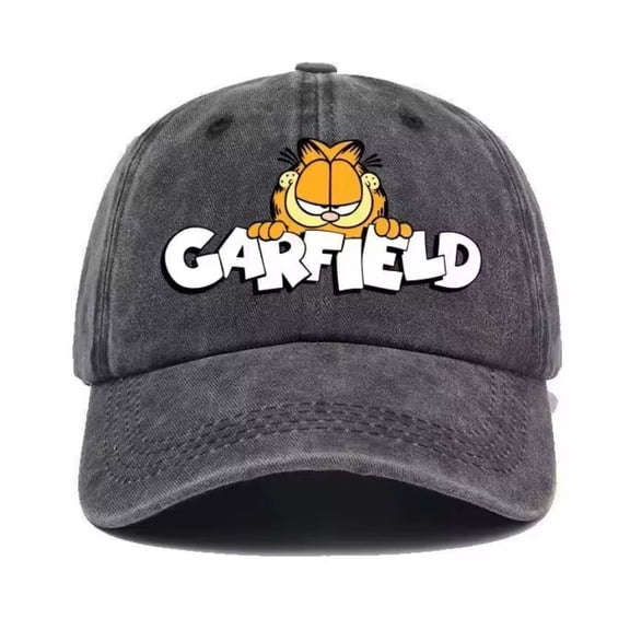 Garfield Cartoon w /Name Adjustable Adult Baseball Cap Hat