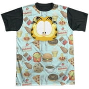 Garfield Cat Food Unisex Adult Halloween Costume Sublimated T Shirt