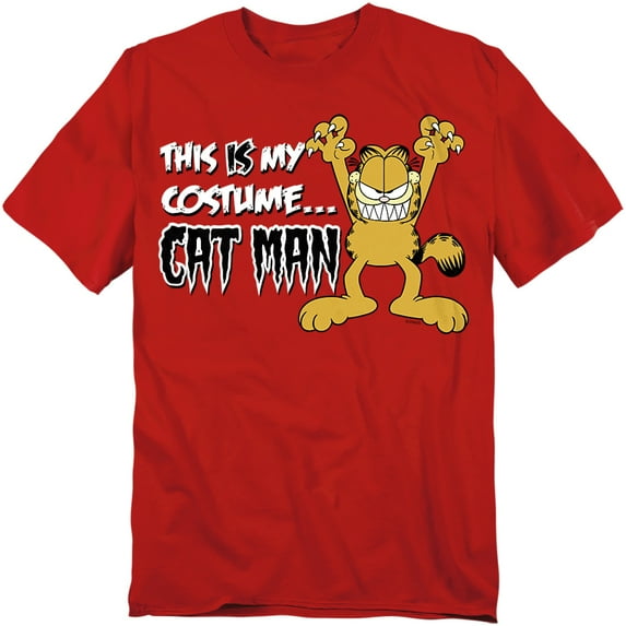 Garfield T-Shirt Cat Man Unisex Graphic Tee For Men & Women