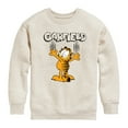 thumbnail image 1 of Garfield - Cat Scratches - Toddler & Youth Crewneck Fleece Sweatshirt, 1 of 5