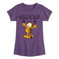 thumbnail image 1 of Garfield - Cat Scratches - Toddler & Youth Girls Short Sleeve Graphic T-Shirt, 1 of 5
