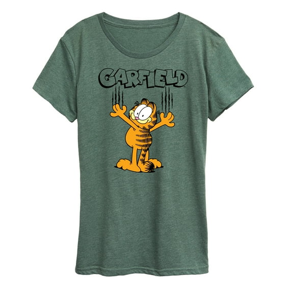 Garfield - Cat Scratches - Women's Short Sleeve Graphic T-Shirt