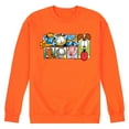 thumbnail image 1 of Garfield -  Character Grid - Men's Crew Neck Fleece Pullover, 1 of 1