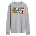 thumbnail image 1 of Garfield -  Character Grid - Men's Long Sleeve T-Shirt, 1 of 5