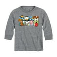 thumbnail image 1 of Garfield - Character Grid - Toddler And Youth Long Sleeve Graphic T-Shirt, 1 of 5