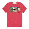 thumbnail image 1 of Garfield - Character Grid - Toddler And Youth Short Sleeve Graphic T-Shirt, 1 of 5
