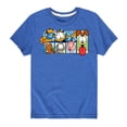 thumbnail image 1 of Garfield - Character Grid - Toddler And Youth Short Sleeve Graphic T-Shirt, 1 of 5