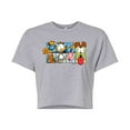 thumbnail image 1 of Garfield - Characters - Juniors Cropped Cotton Blend T-Shirt, 1 of 5