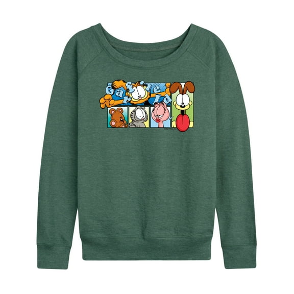 Garfield - Characters - Women's Lightweight French Terry Long Sleeve Shirt