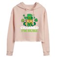 thumbnail image 1 of Garfield - Charmed I'm Sure - Juniors Cropped Pullover Hoodie, 1 of 5