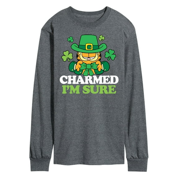 Garfield - Charmed I'm Sure - Men's Long Sleeve T-Shirt