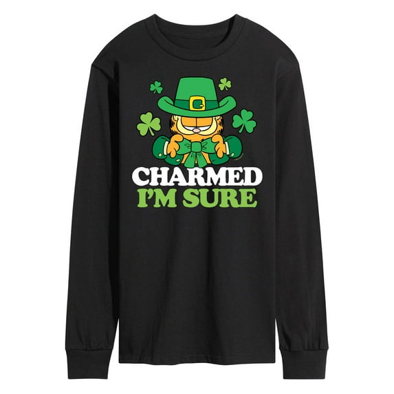 Garfield - Charmed I'm Sure - Men's Long Sleeve T-Shirt