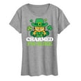 thumbnail image 1 of Garfield - Charmed I'm Sure - Women's Short Sleeve Graphic T-Shirt, 1 of 5