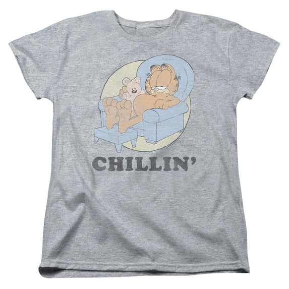 Garfield - Chillin - Women's Short Sleeve Shirt - Small