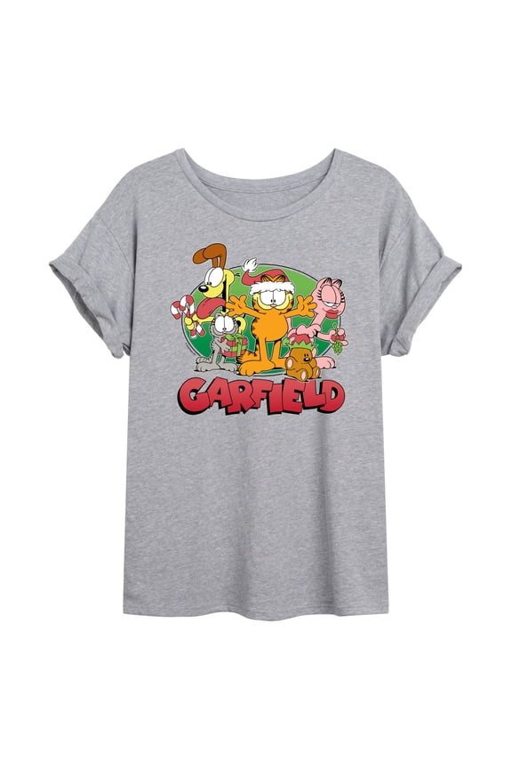 - Christmas Group - Women's Oversized Graphic T-Shirt