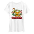 thumbnail image 1 of Garfield - Christmas Group - Women's Short Sleeve Graphic T-Shirt, 1 of 5