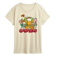 thumbnail image 1 of Garfield - Christmas Group - Women's Short Sleeve Graphic T-Shirt, 1 of 5