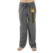 BIOWORLD Garfield Classic Cartoon Character Mens Grey Sleepwear Sleep Pajama Pants-Medium