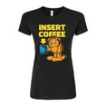 thumbnail image 1 of Garfield - Coffee - Juniors Fitted Graphic T-Shirt, 1 of 5