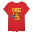 thumbnail image 1 of Garfield - Coffee - Juniors Ideal Flowy Muscle T-Shirt, 1 of 3