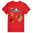 thumbnail image 1 of Garfield - Collage - Men's Short Sleeve Graphic T-Shirt, 1 of 4