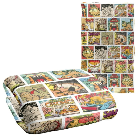 Garfield Collage Silky Touch Super Soft Throw Blanket 36' x 58'