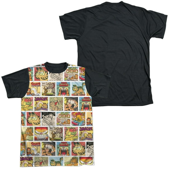 Garfield Collage Unisex Adult Halloween Costume Sublimated T Shirt
