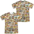 thumbnail image 1 of Garfield Collage Unisex Adult Sublimated Costume T Shirt (Front/Back), Large Multicolor, 1 of 2