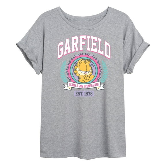 Garfield - Collegiate - Juniors Ideal Flowy Muscle T-Shirt