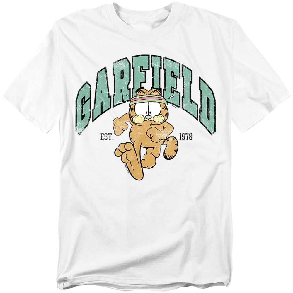 Garfield Collegiate Track and Field Unisex Adult T Shirt (4X-Large) White