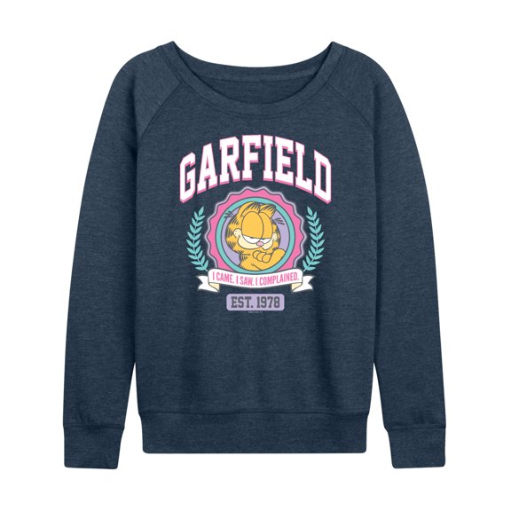 Garfield - Collegiate - Women's Lightweight French Terry Long Sleeve Shirt