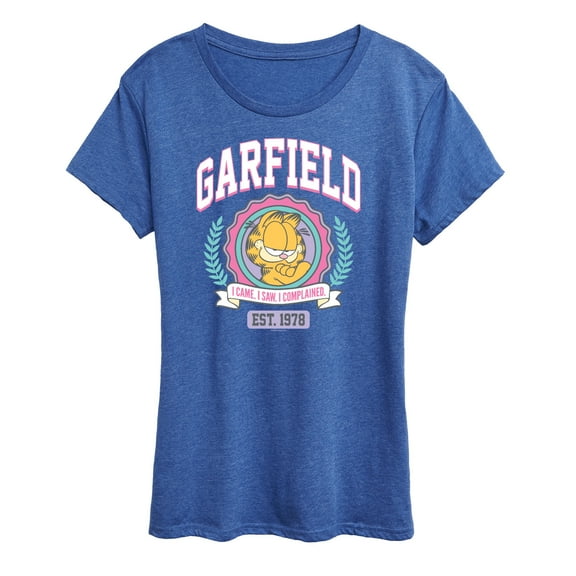 Garfield - Collegiate - Women's Short Sleeve Graphic T-Shirt