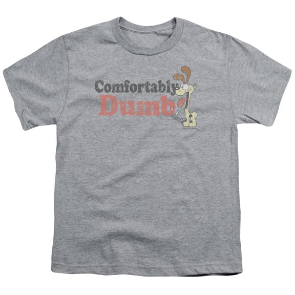 Garfield - Comfortably Dumb - Youth Short Sleeve Shirt - Small