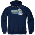 thumbnail image 1 of Garfield Contradicition In Terms Adult Pullover Hoodie Sweatshirt Navy, 1 of 1
