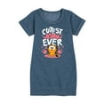 thumbnail image 1 of Garfield - Cutest Kitty Ever - Toddler & Youth Girls Fleece Dress, 1 of 5