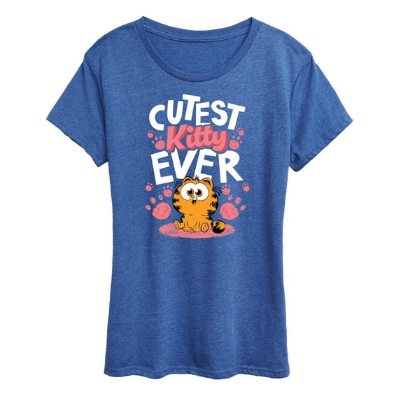 Garfield - Cutest Kitty Ever - Women's Short Sleeve Graphic T-Shirt
