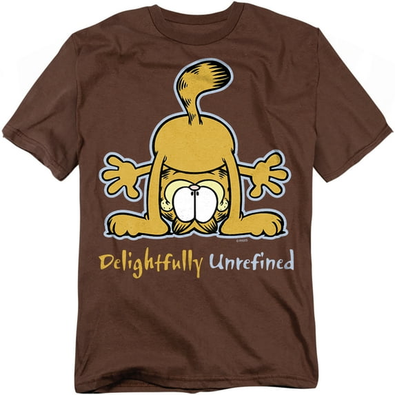 Garfield T-Shirt Delightfully Unrefined Unisex Graphic Tee For Men & Women
