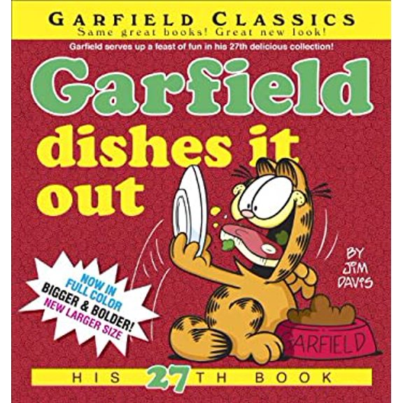 Pre-Owned Garfield Dishes It Out