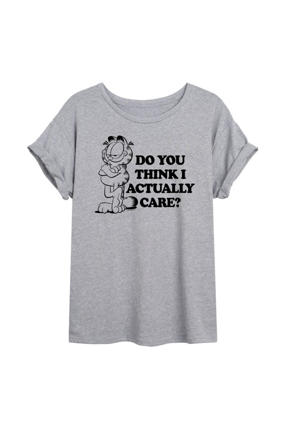 - Do You Think I Actually Care - Women's Oversized T-Shirt