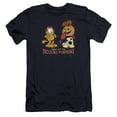 thumbnail image 1 of Garfield - Drooling Pumpkins - Premium Slim Fit Short Sleeve Shirt - XX-Large, 1 of 2