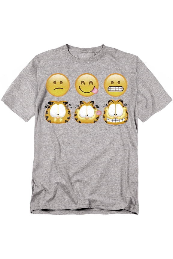 Garfield Emojis Mens Short Sleeve Shirt