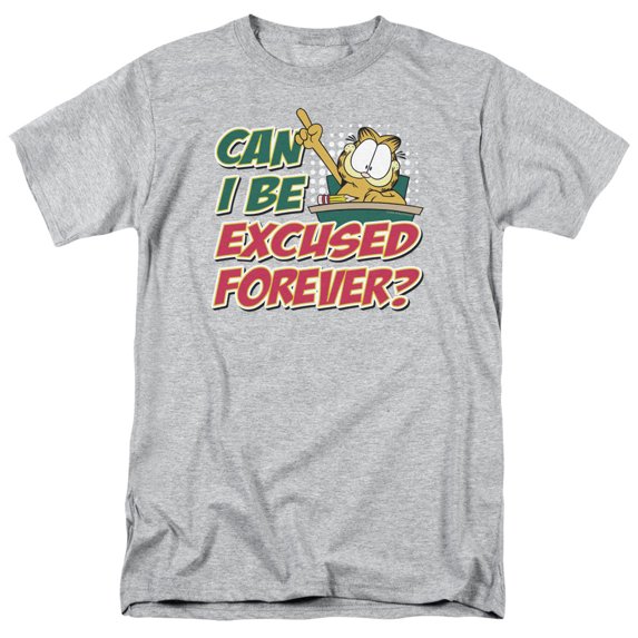 Garfield - Excused Forever - Short Sleeve Shirt - XXX-Large