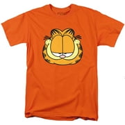 GARFIELD Face Adult Standard Fit 100% Cotton T-Shirt