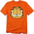 thumbnail image 1 of Garfield Face Unisex Adult T Shirt (X-Large) Orange, 1 of 7