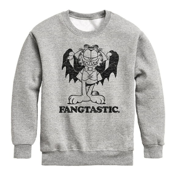 Garfield - Fangastic - Toddler And Youth Crewneck Fleece Sweatshirt