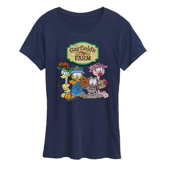 Garfield - Farm Group - Women's Short Sleeve Graphic T-Shirt