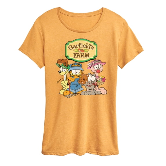 Garfield - Farm Group - Women's Short Sleeve Graphic T-Shirt