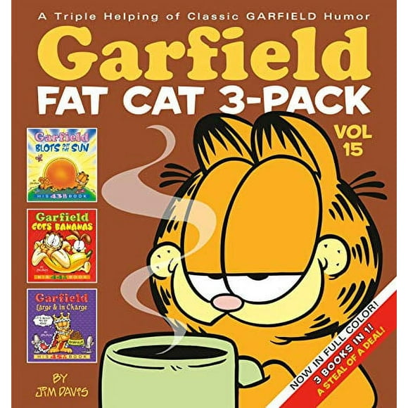 Pre-Owned Garfield Fat-Cat 3-Pack, Volume 15 (Garfield Fat Cat Three Pack) Paperback