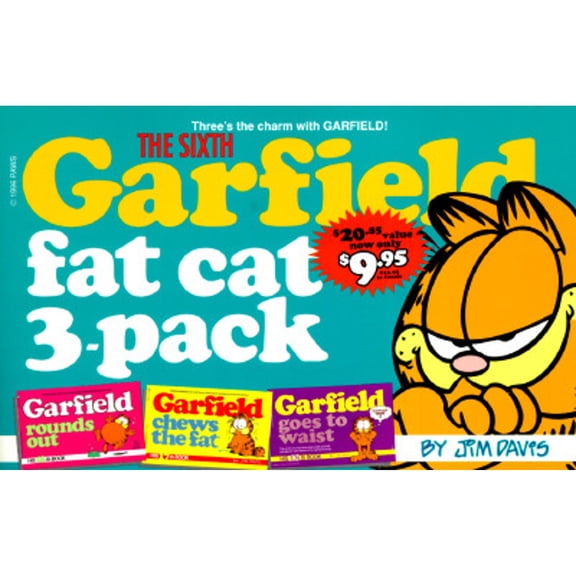 Pre-Owned Garfield Fat Cat Three Pack Volume VI (Paperback) by Jim Davis
