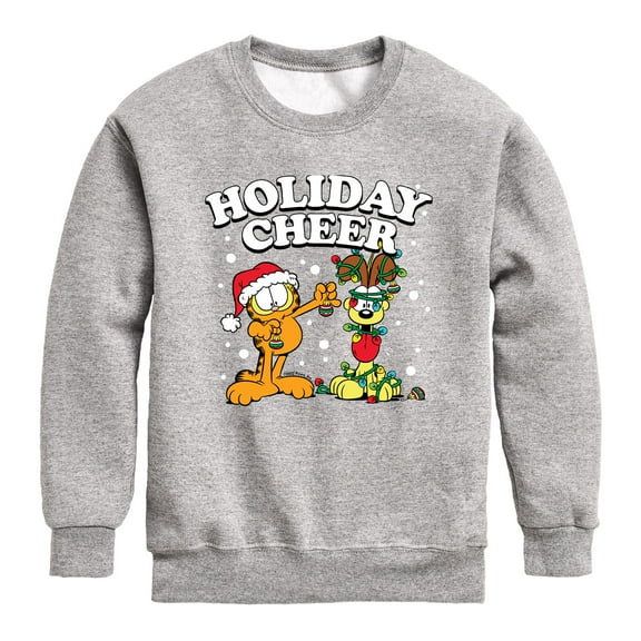 Garfield - Feliz Navi Dog - Toddler And Youth Crewneck Fleece Sweatshirt